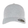 110 Mesh 2-Tone Cap - Melange Silver/White - One Size