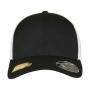 110 Recycled Cap 2-Tone - Black/White - One Size