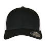 110 Mesh 2-Tone Cap - Black/White - One Size