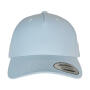 5-Panel Premium Curved Visor Snapback Cap - Ballad Blue - One Size
